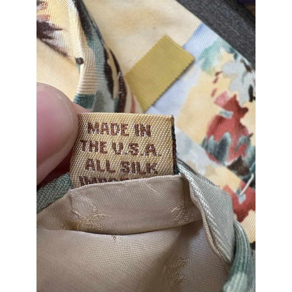 Tommy Bahama Tropical Neck Tie, Van Heusen, International Passport‎ 100% Silk